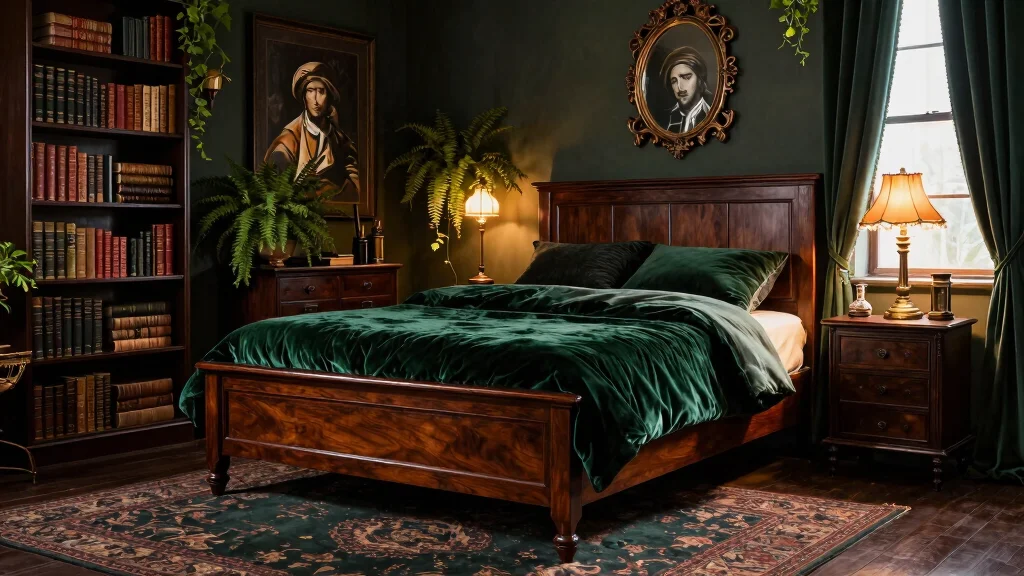 8 Dark Academia Bedroom Ideas