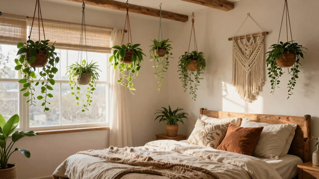 8 Hanging Plant Ideas for a Cozy Bedroom
