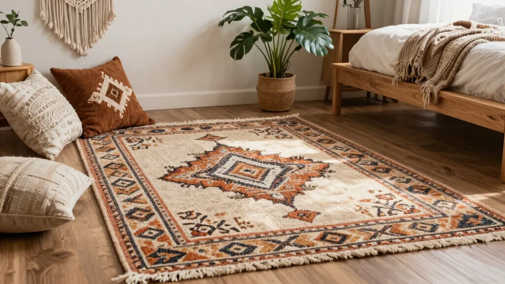 9 Best Affordable Boho Rugs for the Bedroom
