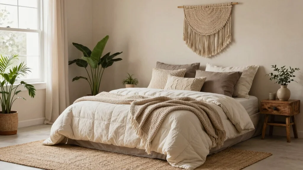 9 Neutral Boho Bedroom Ideas for a Calm Space