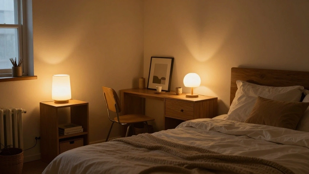 How to Get Warm Lighting in a Bedroom With Cool Bulbs