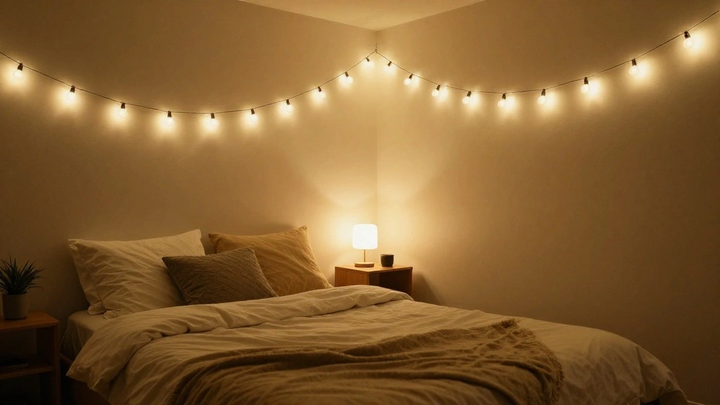 How to Hang Fairy Lights in a Bedroom Without Damage